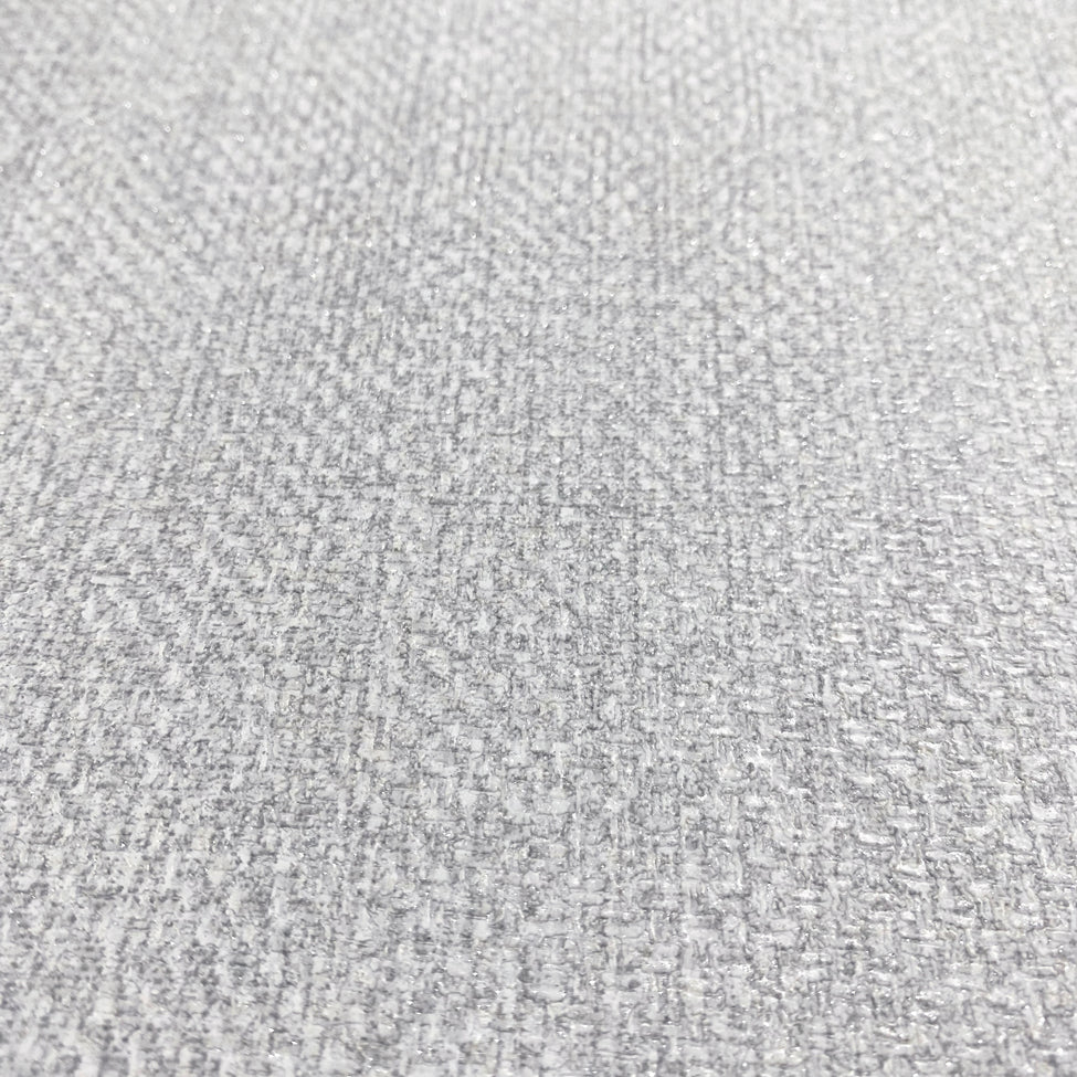 Veer Decor Lustre Linen Light Grey Wallpaper VRVE09-376