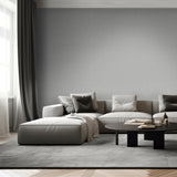 Veer Decor Lustre Linen Light Grey Wallpaper VRVE09-376