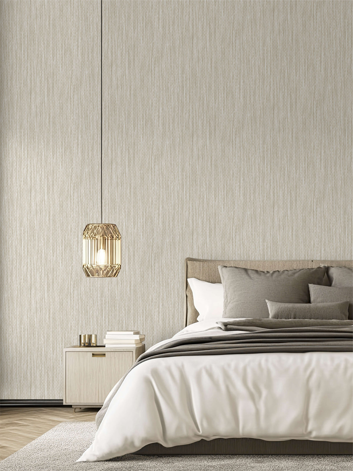 Veer Decor Artisan Reed Texture Cream Wallpaper VRVZ007-92