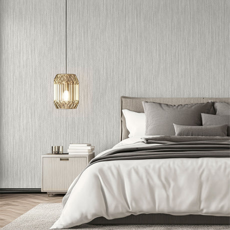 Veer Decor Artisan Reed Texture Grey Wallpaper VRVZ009-92