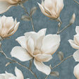 Veer Decor Grand Magnolia Bue Wallpaper VRVZ201-92