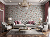 Veer Decor Grand Magnolia Grey Wallpaper VRVZ209-92