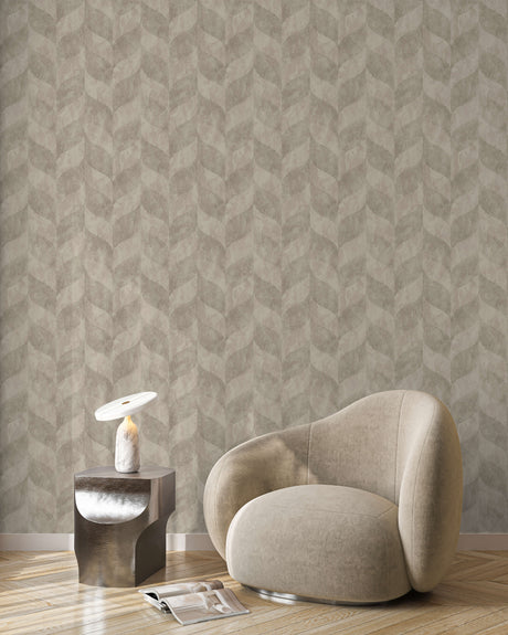 Veer Decor Harlow Geo Taupe Wallpaper VRVZ408-92