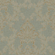 Veer Decor Venezia Damask Green Wallpaper VRVZ904-91