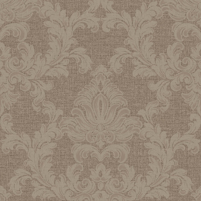 Veer Decor Venezia Damask Taupe Wallpaper VRVZ908-91