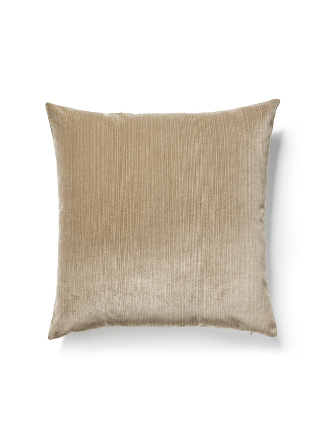 Scalamandre VW 0001STRIEPILL STRIE VELVET PILLOW - Pillow Co