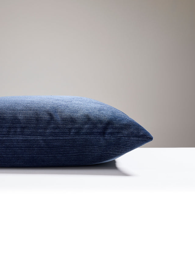 Scalamandre VW 0006STRIEPILL STRIE VELVET PILLOW - Pillow Co