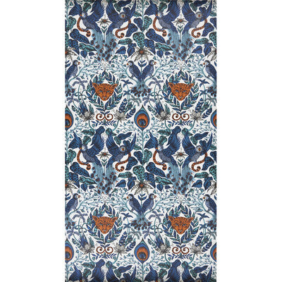 CLARKE AND CLARKE W0098/01.CAC.0 AMAZON BLUE Wallpaper - Eade's Wallpaper