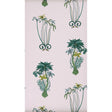 CLARKE AND CLARKE W0101/04.CAC.0 JUNGLE PALMS PINK Wallpaper - Eade's Wallpaper