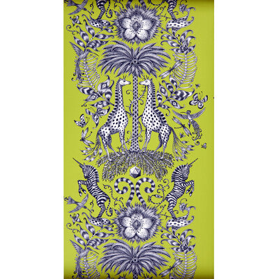 CLARKE AND CLARKE W0102/03.CAC.0 KRUGER LIME Wallpaper - Eade's Wallpaper