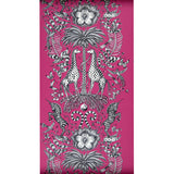 CLARKE AND CLARKE W0102/04.CAC.0 KRUGER MAGENTA Wallpaper - Eade's Wallpaper