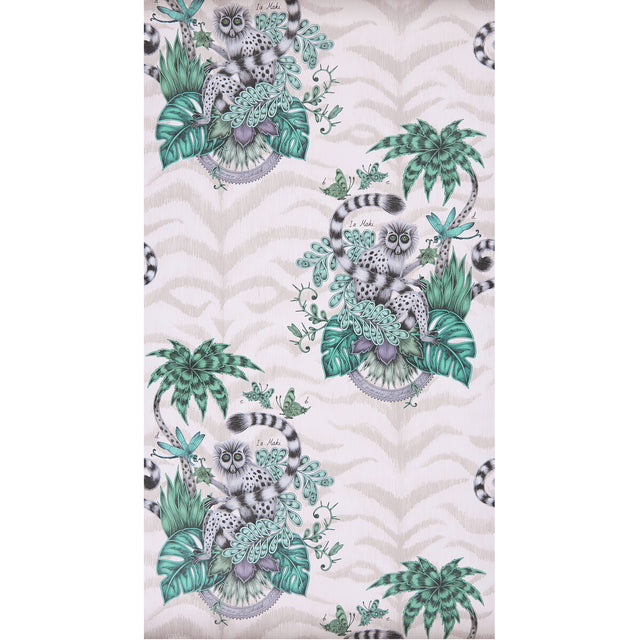 CLARKE AND CLARKE W0103/04.CAC.0 LEMUR PINK Wallpaper - Eade's Wallpaper