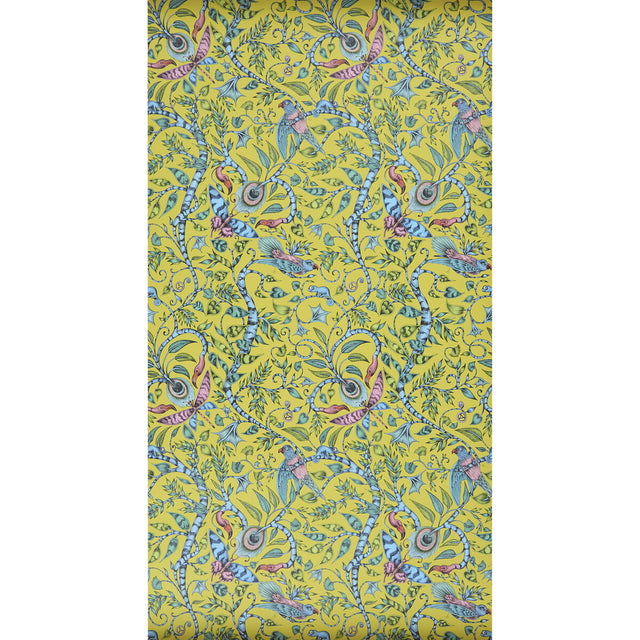 CLARKE AND CLARKE W0104/04.CAC.0 ROUSSEAU LIME Wallpaper - Eade's Wallpaper