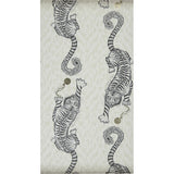 CLARKE AND CLARKE W0105/02.CAC.0 TIGRIS MONOCHROME Wallpaper - Eade's Wallpaper