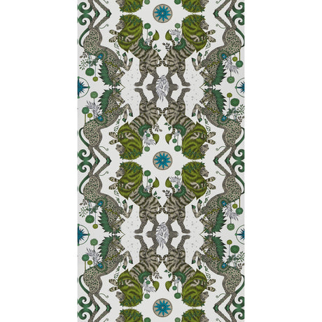 CLARKE AND CLARKE W0113/04.CAC.0 CASPIAN WP LIME  Wallpaper - Eade's Wallpaper