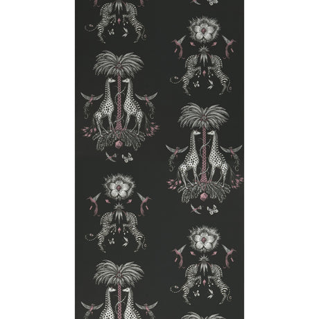 CLARKE AND CLARKE W0114/01.CAC.0 CREATURA CHARCOAL  Wallpaper - Eade's Wallpaper