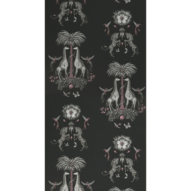 CLARKE AND CLARKE W0114/01.CAC.0 CREATURA CHARCOAL  Wallpaper - Eade's Wallpaper