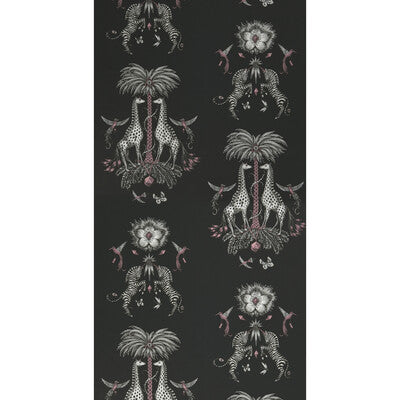 CLARKE AND CLARKE W0114/01.CAC.0 CREATURA CHARCOAL  Wallpaper - Eade's Wallpaper