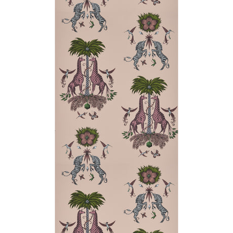 CLARKE AND CLARKE W0114/02.CAC.0 CREATURA PINK  Wallpaper - Eade's Wallpaper