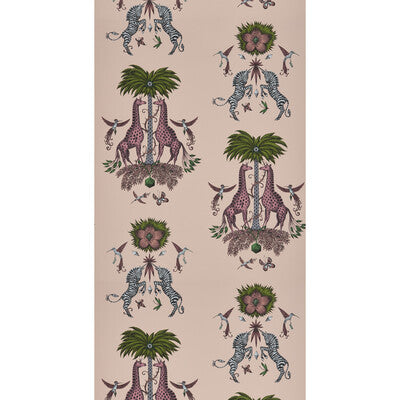 CLARKE AND CLARKE W0114/02.CAC.0 CREATURA PINK  Wallpaper - Eade's Wallpaper