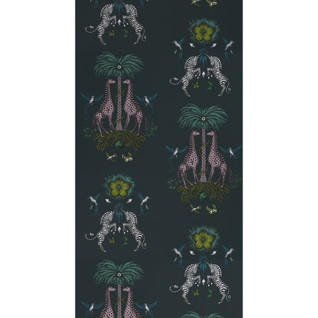 CLARKE AND CLARKE W0114/03.CAC.0 CREATURA TEAL  Wallpaper - Eade's Wallpaper