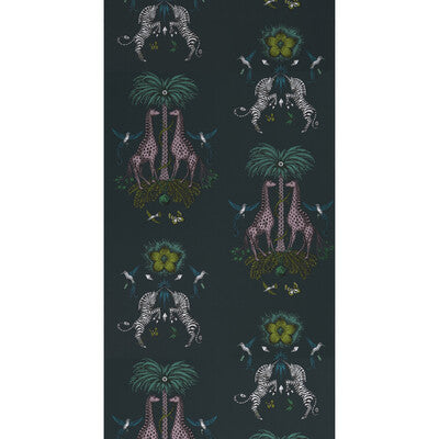 CLARKE AND CLARKE W0114/03.CAC.0 CREATURA TEAL  Wallpaper - Eade's Wallpaper