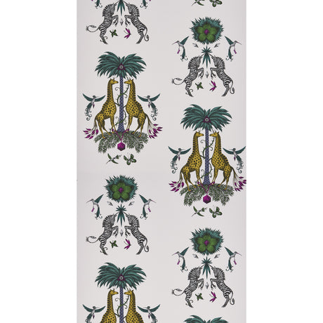 CLARKE AND CLARKE W0114/05.CAC.0 CREATURA YELLOW  Wallpaper - Eade's Wallpaper