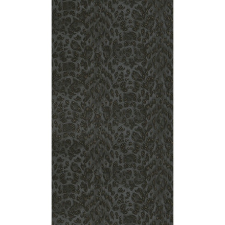 CLARKE AND CLARKE W0115/03.CAC.0 FELIS CHARCOAL/ROSE GOLD  Wallpaper - Eade's Wallpaper
