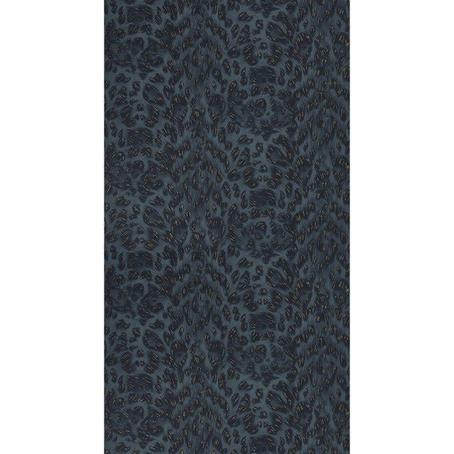 CLARKE AND CLARKE W0115/07.CAC.0 FELIS NAVY  Wallpaper - Eade's Wallpaper