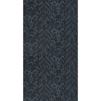CLARKE AND CLARKE W0115/07.CAC.0 FELIS NAVY  Wallpaper - Eade's Wallpaper