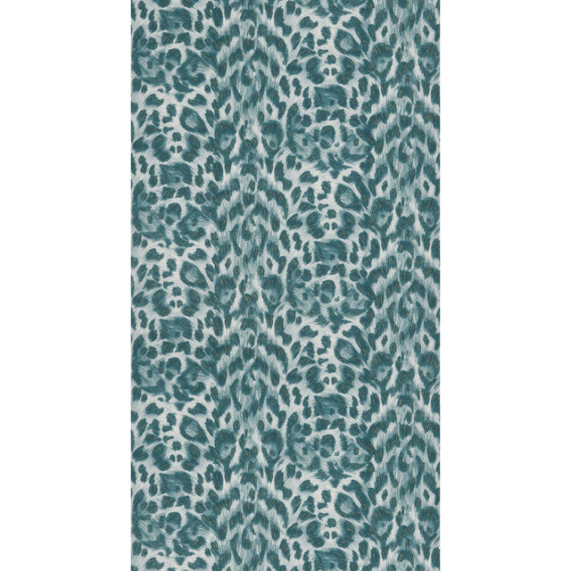 CLARKE AND CLARKE W0115/10.CAC.0 FELIS TEAL/LIME  Wallpaper - Eade's Wallpaper