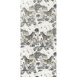 CLARKE AND CLARKE W0117/01.CAC.0 LOST WORLD BLUE  Wallpaper - Eade's Wallpaper
