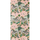 CLARKE AND CLARKE W0117/04.CAC.0 LOST WORLD PINK  Wallpaper - Eade's Wallpaper