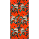 CLARKE AND CLARKE W0117/05.CAC.0 LOST WORLD RED  Wallpaper - Eade's Wallpaper