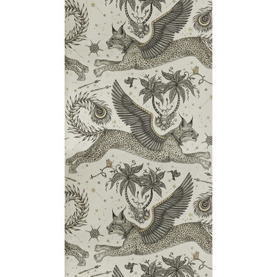 CLARKE AND CLARKE W0118/02.CAC.0 LYNX GILVER Wallpaper - Eade's Wallpaper