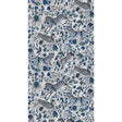 CLARKE AND CLARKE W0119/01.CAC.0 PROTEA BLUE  Wallpaper - Eade's Wallpaper