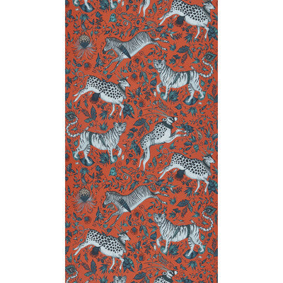 CLARKE AND CLARKE W0119/03.CAC.0 PROTEA CORAL  Wallpaper - Eade's Wallpaper