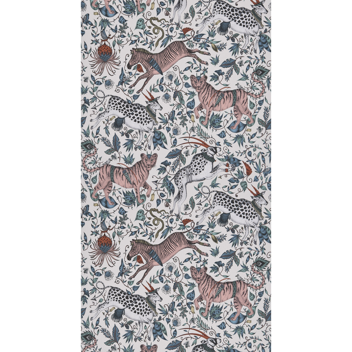 CLARKE AND CLARKE W0119/06.CAC.0 PROTEA PINK  Wallpaper - Eade's Wallpaper