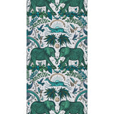 CLARKE AND CLARKE W0121/03.CAC.0 ZAMBEZI GREEN Wallpaper - Eade's Wallpaper