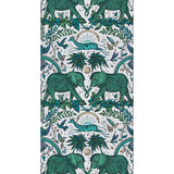 CLARKE AND CLARKE W0121/03.CAC.0 ZAMBEZI GREEN Wallpaper - Eade's Wallpaper