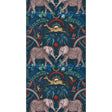 CLARKE AND CLARKE W0121/04.CAC.0 ZAMBEZI NAVY  Wallpaper - Eade's Wallpaper