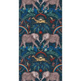 CLARKE AND CLARKE W0121/04.CAC.0 ZAMBEZI NAVY  Wallpaper - Eade's Wallpaper