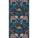 CLARKE AND CLARKE W0121/04.CAC.0 ZAMBEZI NAVY  Wallpaper - Eade's Wallpaper