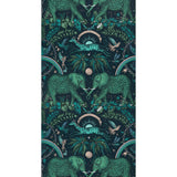 CLARKE AND CLARKE W0121/06.CAC.0 ZAMBEZI TEAL Wallpaper - Eade's Wallpaper