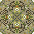 CLARKE AND CLARKE W0129/02.CAC.0 EMERALD FOREST WP GILVER Wallpaper - Eade's Wallpaper