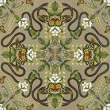 CLARKE AND CLARKE W0129/02.CAC.0 EMERALD FOREST WP GILVER Wallpaper - Eade's Wallpaper