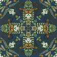 CLARKE AND CLARKE W0129/03.CAC.0 EMERALD FOREST WP MIDNIGHT Wallpaper - Eade's Wallpaper