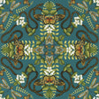 CLARKE AND CLARKE W0129/05.CAC.0 EMERALD FOREST WP TEAL Wallpaper - Eade's Wallpaper