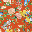 CLARKE AND CLARKE W0130/01.CAC.0 GOLDEN PARROT WP CORAL Wallpaper - Eade's Wallpaper