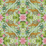 CLARKE AND CLARKE W0131/01.CAC.0 MENAGERIE WP AQUA Wallpaper - Eade's Wallpaper